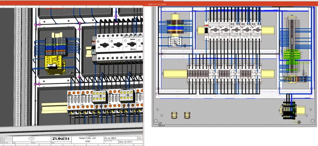 control panel wiring