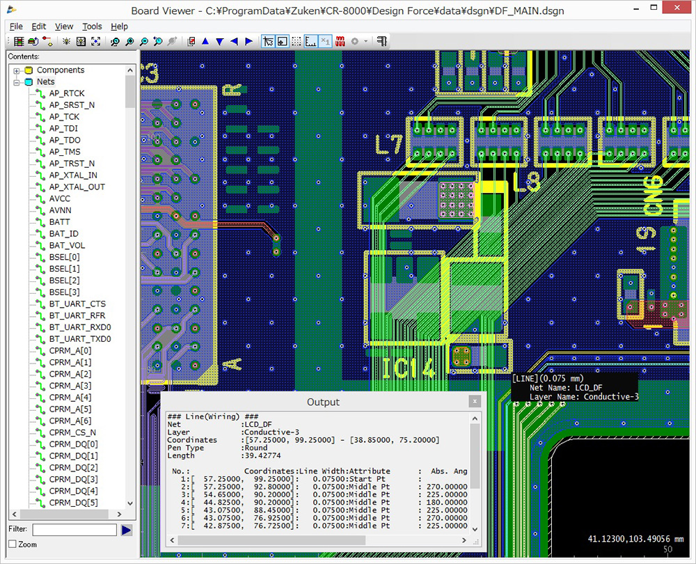 CR-8000 - Free CAD PCB Board design viewer