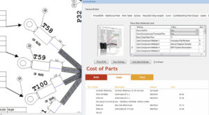 Screenshot - Harness Builder for E3.series automates time consuming task of generating quotations and cost estimates.
