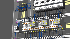 E3.series 2022 provides enhanced 3D visualization with options for localized 3D views and complete project 3D views