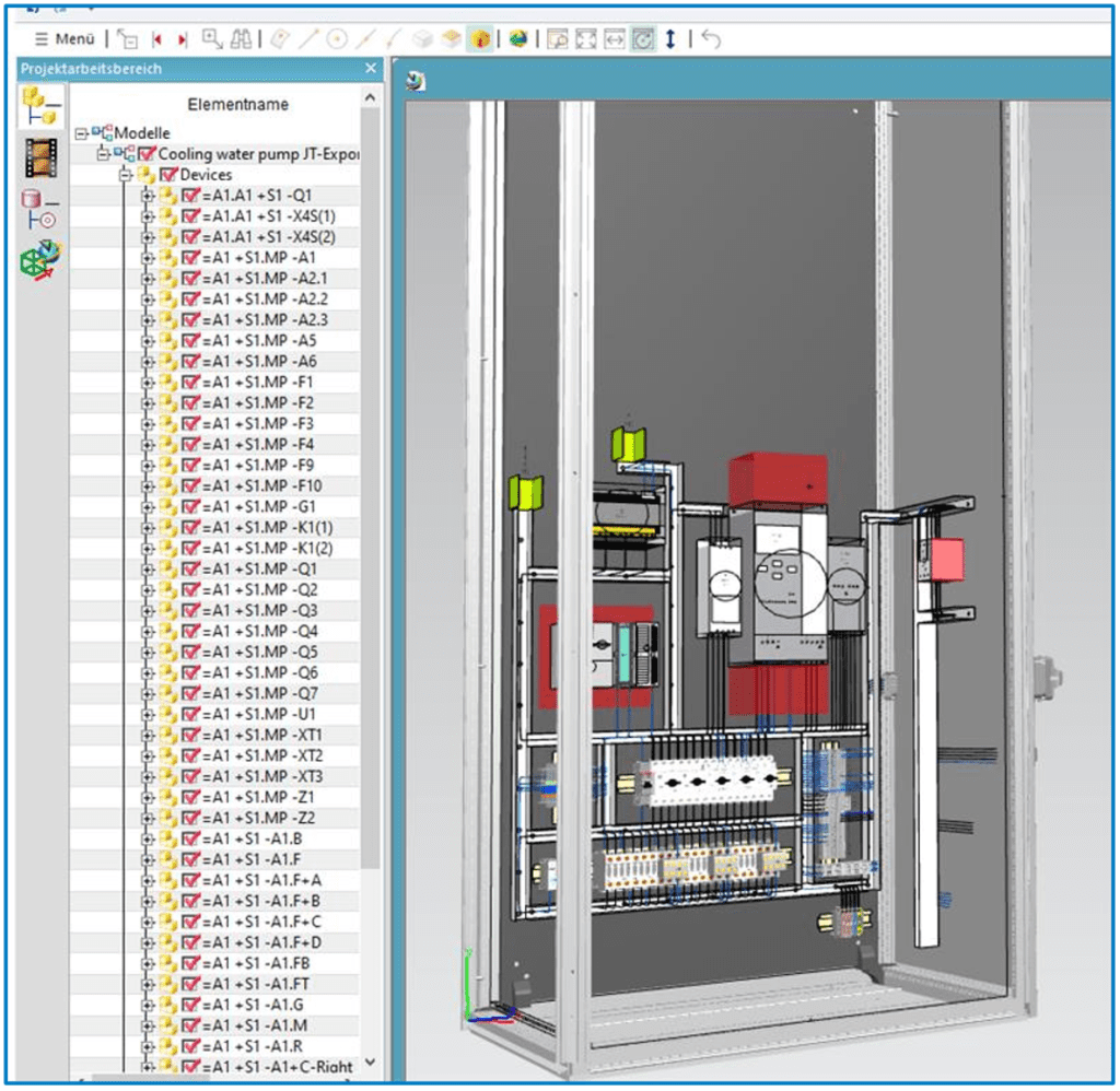 STEP format and JT format export for 3d smart cabinet designs